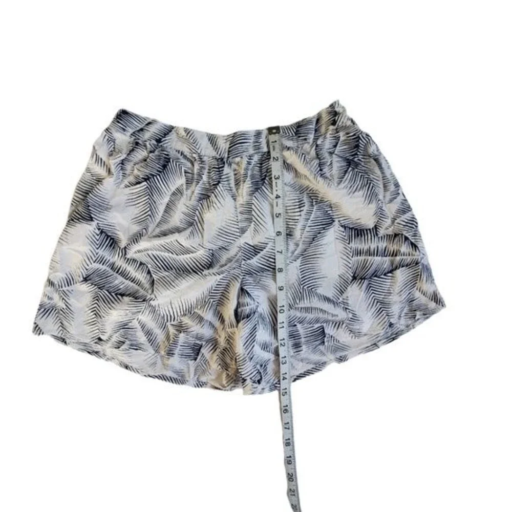 Gap Kids blue white leaf print shorts sz XXL